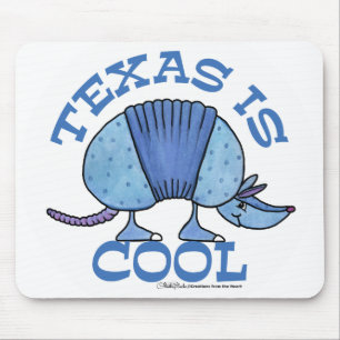 Alfombrilla De Ratón Armadillo Blue-Texas es Guay