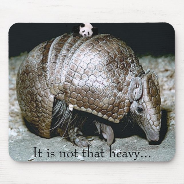 Alfombrilla De Ratón Armadillo Mousepad (Frente)
