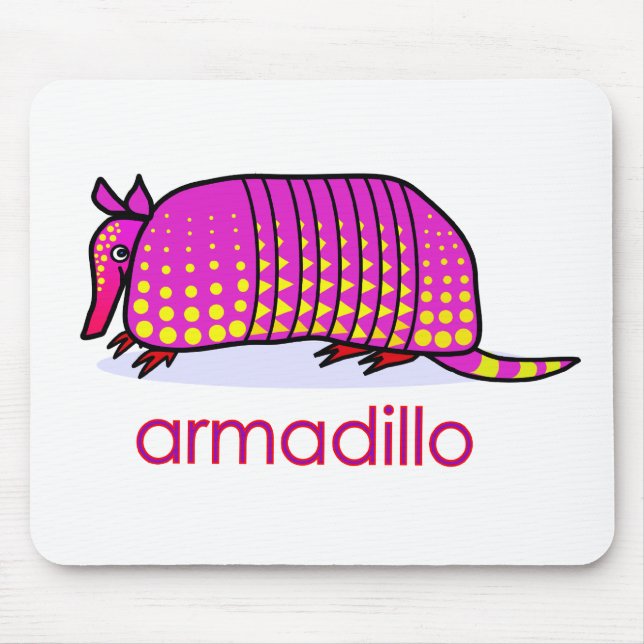 Alfombrilla De Ratón Armadillo Mousepad (Frente)