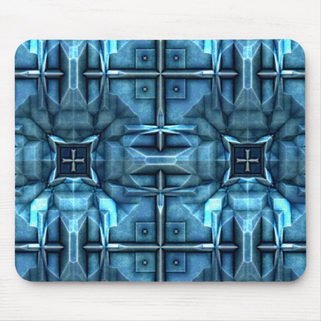 Alfombrilla De Ratón Armadura de ciencia ficción futurista 1 (Frente)
