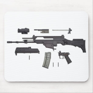 Alfombrilla De Ratón Armamento automático G36