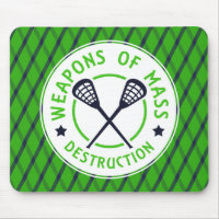 Armas de destrucción Lacrosse Mousemat