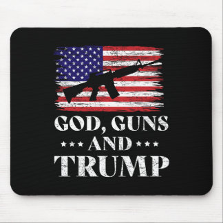 Alfombrilla De Ratón Armas De Dios Y Trump