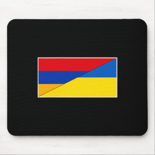 Alfombrilla De Ratón Armenia Ucrania Bandera Nacionalidad armenia ucran