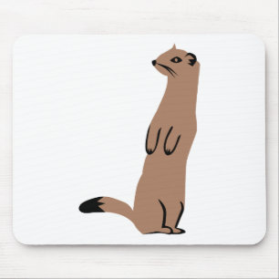 Alfombrilla De Ratón Armiño - Stoat - comadreja