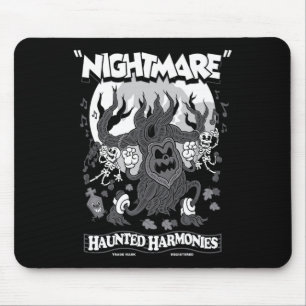 Alfombrilla De Ratón Armonías embrujadas - Halloween Personalizado vint