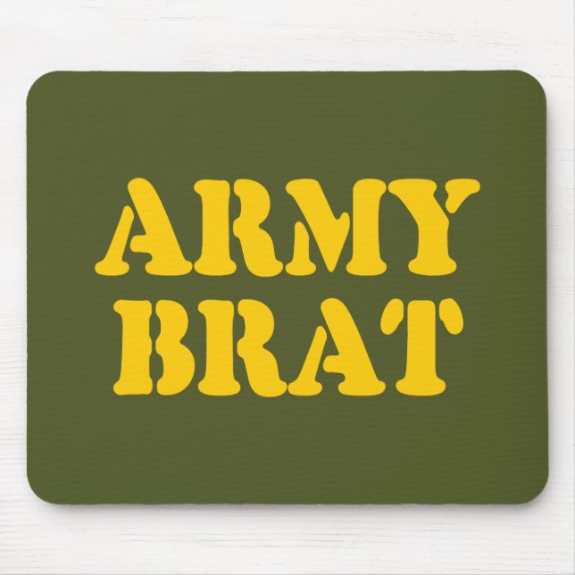 ALFOMBRILLA DE RATÓN ARMY BRAT (Frente)