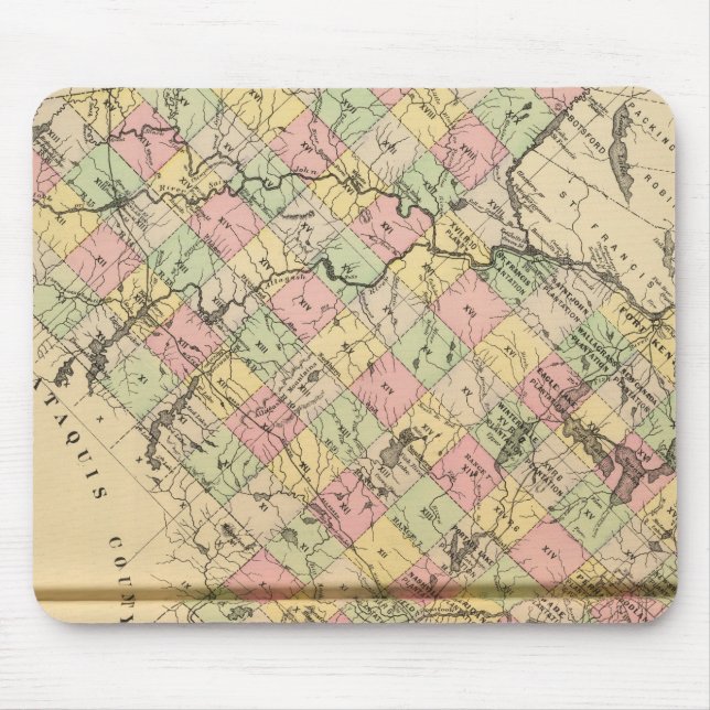 Alfombrilla De Ratón Aroostook Co., Maine (Frente)