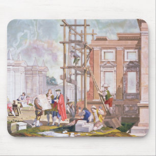 Alfombrilla De Ratón Arquitectura, de una serie de cuatro t de
