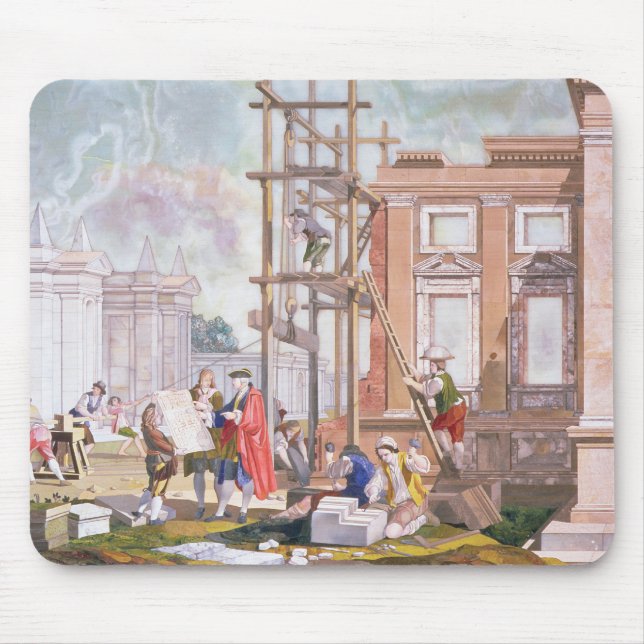 Alfombrilla De Ratón Arquitectura, de una serie de cuatro t de (Frente)