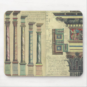 Alfombrilla De Ratón Arquitectura Vintage por Giacomo Barozzi da Vignol