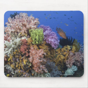 Alfombrilla De Ratón Arrecife de coral, vista submarina