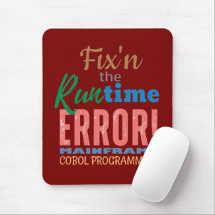 Alfombrilla De Ratón Arreglando el error de ejecución de Cobol en mainf