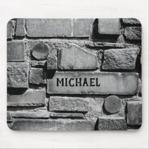 Alfombrilla De Ratón Arreglo Guay de pared de ladrillo personalizable