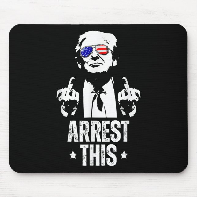 Alfombrilla De Ratón Arrestar a Trump (Frente)