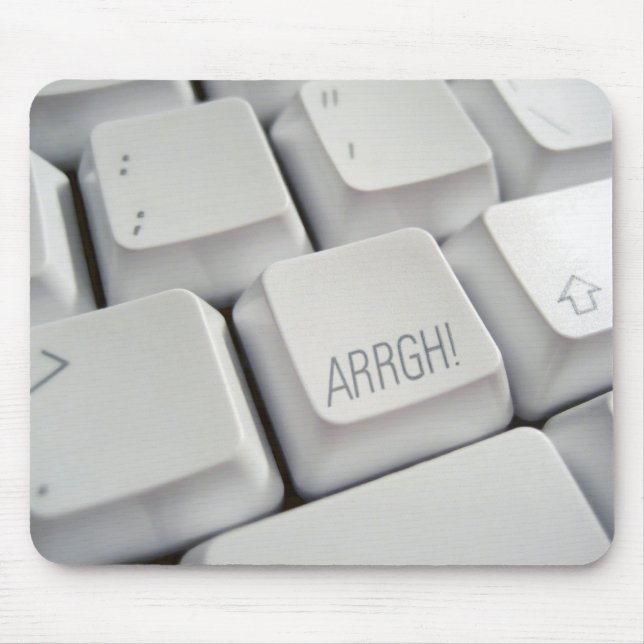 Alfombrilla De Ratón ¡ARRGH! Teclado (Frente)