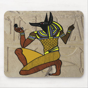 Alfombrilla De Ratón Arrodillamiento Anubis Mousepad