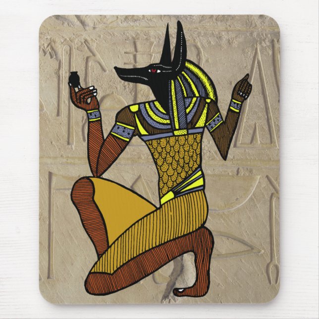 Alfombrilla De Ratón Arrodillamiento Anubis Mousepad (Frente)