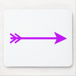 Alfombrilla De Ratón Arrow Purple Lt Directo El MUSEO Zazzle Gifts