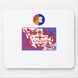 Alfombrilla De Ratón Arsenal Mousepad
