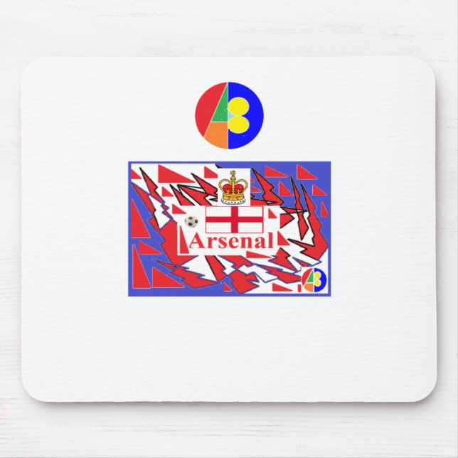 Alfombrilla De Ratón Arsenal Mousepad (Frente)