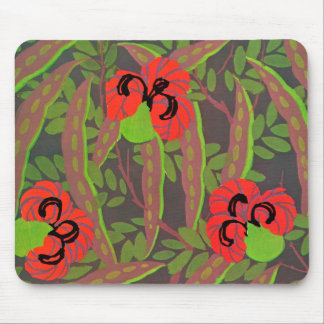 Alfombrilla De Ratón Art déco floral Mousepad