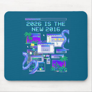 Alfombrilla De Ratón Arte 2016 Vaporwave Estética de Computadora Pixel