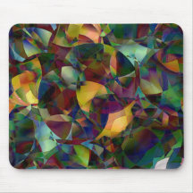 Arte abstracto colorido y caleidoscópico