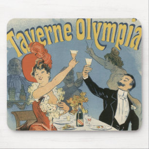 Alfombrilla De Ratón Arte Antiguo Moderno, Restaurante Taverne Olympia