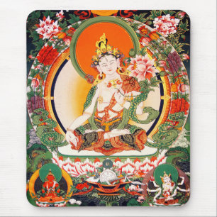 Alfombrilla De Ratón Arte budista tibetano precioso