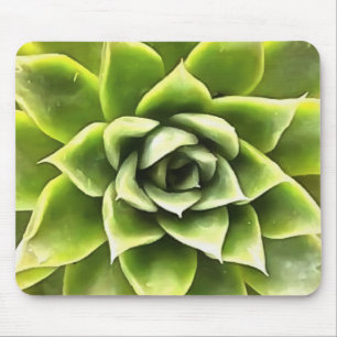 Alfombrilla De Ratón Arte Cacti verde exitoso