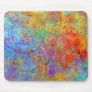 Alfombrilla De Ratón Arte colorido Mousepad del arco iris