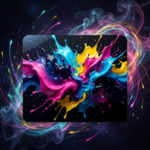 Arte Cósmico Explosión Colorida del Big Bang