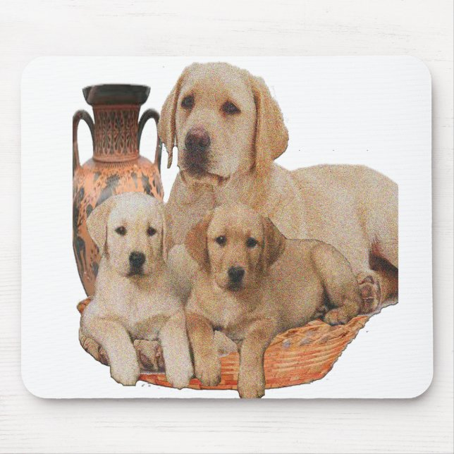 Alfombrilla De Ratón Arte de animales (Frente)