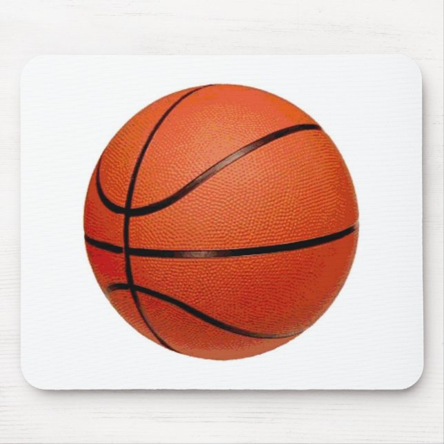 Alfombrilla De Ratón Arte de baloncesto (Frente)