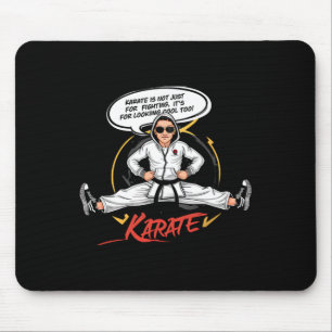 Alfombrilla De Ratón Arte de dibujos animados de artes marciales divert