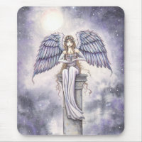 Arte de fantasía angelical de Molly Harrison