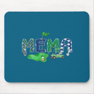 Alfombrilla De Ratón Arte de Golf Mema Hole Uno 1er
