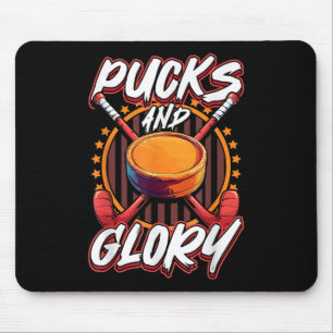 Alfombrilla De Ratón Arte de Hockey sobre Hierba Pucks And Glory