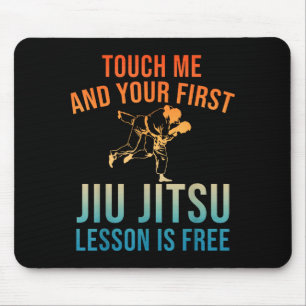 Alfombrilla De Ratón Arte de Jiu Jitsu para hombres y mujeres Jujitsu b