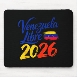 Alfombrilla De Ratón Arte de la bandera de libertad patriótica de Venez