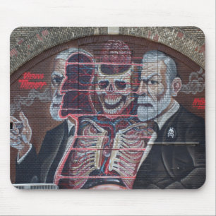 Alfombrilla De Ratón Arte de la calle de Sigmund Freud