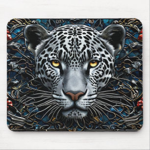 Alfombrilla De Ratón Arte de leopardo