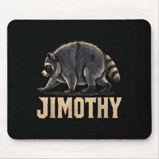 Alfombrilla De Ratón Arte de Mapache Jimothy Retro Años 80