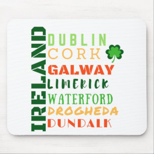 ALFOMBRILLA DE RATÓN ARTE DE METRO IRLANDA