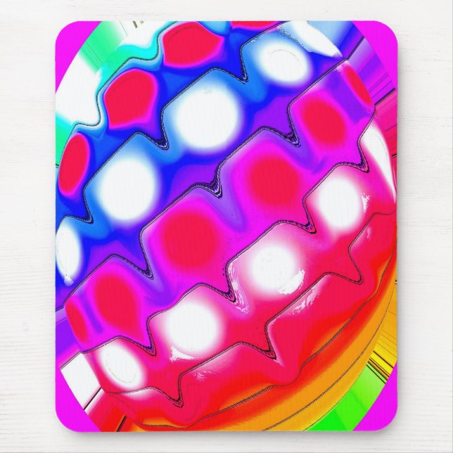 Alfombrilla De Ratón Arte de Momentos Felices (Frente)