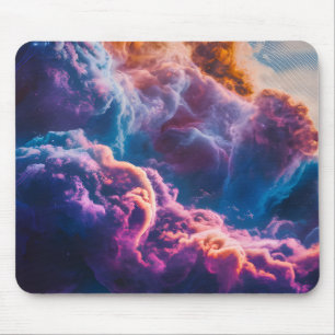 Alfombrilla De Ratón Arte de Nebulosa Espacial Abstracta - Cósmico Colo