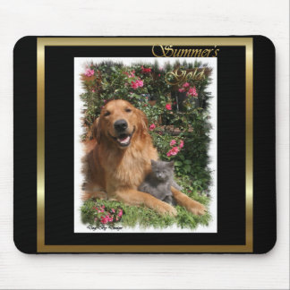 Alfombrilla De Ratón Arte de Regalos de Golden Retriever