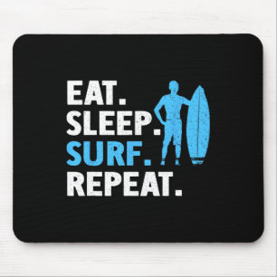 Alfombrilla De Ratón Arte de surf para hombres mujeres surfista amante