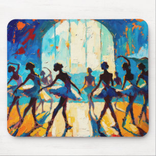 Alfombrilla De Ratón Arte del Ballet (#1) pintura al óleo